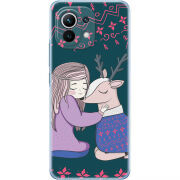 Чехол BoxFace Xiaomi Mi 11 Girl and deer