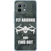 Чехол BoxFace Xiaomi Mi 11 Дрон Fly Around
