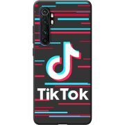 Черный чехол BoxFace Xiaomi Mi Note 10 Lite Tik Tok