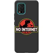 Черный чехол BoxFace Xiaomi Mi 10 Lite No Internet