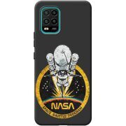 Черный чехол BoxFace Xiaomi Mi 10 Lite NASA Spaceship