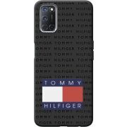 Черный чехол BoxFace OPPO A52 /A72 Tommy Print