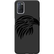 Черный чехол BoxFace OPPO A52 /A72 Eagle