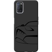 Черный чехол BoxFace OPPO A52 /A72 Sportcar