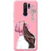 Розовый чехол BoxFace Xiaomi Redmi 9 It's Gonna Be OK