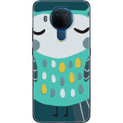 Чехол BoxFace Nokia 5.4 Green Owl