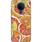 Чехол BoxFace Nokia 5.4 Citrus Pattern