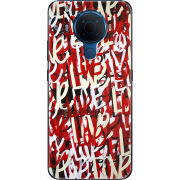 Чехол BoxFace Nokia 5.4 Love Graffiti