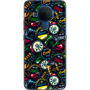 Чехол BoxFace Nokia 5.4 Bottle Caps