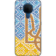 Чехол BoxFace Nokia 5.4 Тризуб Вишивка