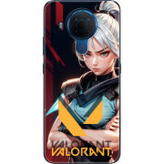 Чехол BoxFace Nokia 5.4 Valorant Джет