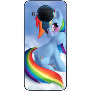 Чехол BoxFace Nokia 5.4 My Little Pony Rainbow Dash