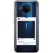 Прозрачный чехол BoxFace Nokia 5.4 Insta