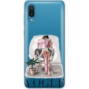 Прозрачный чехол BoxFace Samsung A022 Galaxy A02 VOGUE