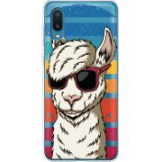 Прозрачный чехол BoxFace Samsung A022 Galaxy A02 Стильна Лама