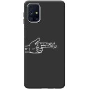 Черный чехол BoxFace Samsung M317 Galaxy M31s Pew Pew