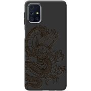 Черный чехол BoxFace Samsung M317 Galaxy M31s Chinese Dragon