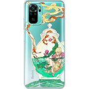 Прозрачный чехол BoxFace Xiaomi Redmi Note 10/ Note 10S Kettle