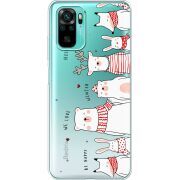 Прозрачный чехол BoxFace Xiaomi Redmi Note 10/ Note 10S The Friendly Beasts