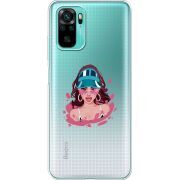 Прозрачный чехол BoxFace Xiaomi Redmi Note 10/ Note 10S Selena Gomez