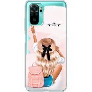 Прозрачный чехол BoxFace Xiaomi Redmi Note 10/ Note 10S Travel Girl