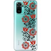 Прозрачный чехол BoxFace Xiaomi Redmi Note 10/ Note 10S Ethno Ornament