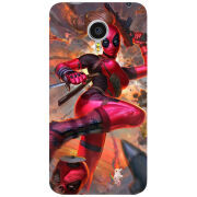Чехол Uprint Meizu MX4 Woman Deadpool