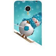 Чехол Uprint Meizu MX4 Skier Snowman