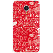 Чехол Uprint Meizu MX4 Happy Valentines