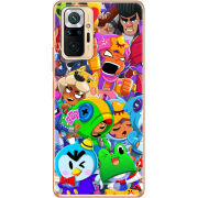 Чехол BoxFace Xiaomi Redmi Note 10 Pro friends brawl stars