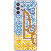 Чехол BoxFace Samsung A525 Galaxy A52 Тризуб Вишивка