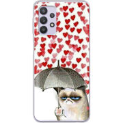 Чехол BoxFace Samsung A525 Galaxy A52 Raining Hearts