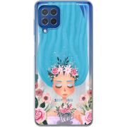 Прозрачный чехол BoxFace Samsung M625F Galaxy M62 Blue Hair