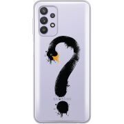 Прозрачный чехол BoxFace Samsung A325 Galaxy A32 Swan question