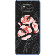 Чехол BoxFace Poco X3 Pro Snake Rose