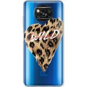 Прозрачный чехол BoxFace Xiaomi Poco X3 Pro Wild Love