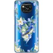 Прозрачный чехол BoxFace Xiaomi Poco X3 Pro Spring Bird