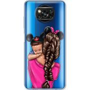 Прозрачный чехол BoxFace Xiaomi Poco X3 Pro Mouse Mommy