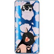 Прозрачный чехол BoxFace Xiaomi Poco X3 Pro Meow