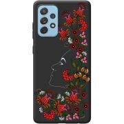 Черный чехол BoxFace Samsung A725 Galaxy A72 3D Ukrainian Muse