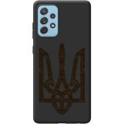 Черный чехол BoxFace Samsung A725 Galaxy A72 Ukrainian Trident