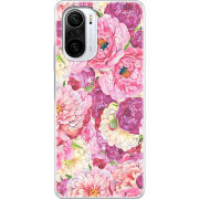 Чехол BoxFace Poco F3 Pink Peonies