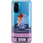 Прозрачный чехол BoxFace Poco F3 Boss Babe