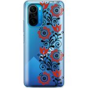 Прозрачный чехол BoxFace Poco F3 Ethno Ornament