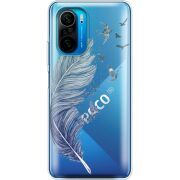 Прозрачный чехол BoxFace Poco F3 Feather