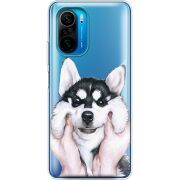 Прозрачный чехол BoxFace Poco F3 Husky