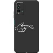 Черный чехол BoxFace Xiaomi Redmi 9T Pew Pew