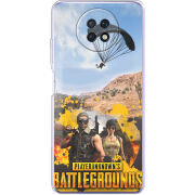 Чехол BoxFace Xiaomi Redmi Note 9T Pubg parachute