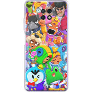 Чехол BoxFace Xiaomi Redmi Note 9T friends brawl stars