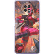 Чехол BoxFace Xiaomi Redmi Note 9T Woman Deadpool